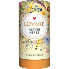 Суміш трав'яного, квіткового та плодово-ягідного чаю Lovare Альпійські трави 80 г