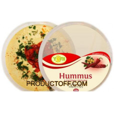 Закуска YoFi! Hummus з гострим перцем із нуту 250г