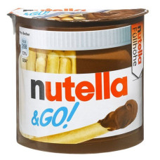 Паста Nutella&Go горіхова з какао та хлібними паличками 52 г