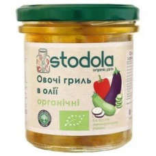 Овочі гриль в олії органічні Stodola 300г