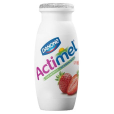Продукт кисломолочний Actimel полуниця 1,5% бут 100г