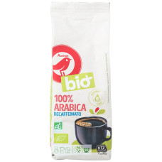 Кава біо мелена 100% Арабіка, без кофеїну Auchan 250 г