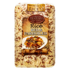 Суміш рису Парбоілд+Червоний World's Rice 500 г