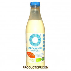 Молоко пастеризований Organic Milk органічне 3,5% бут 1000г