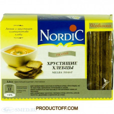 Хлібці Nordic пшеничні 100г