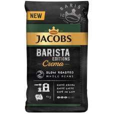 Кава зерно Barista Crema натуральна Jacobs 1000 гр