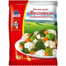 Суміш овочева 7-ми компонентна Рудь 400 гр