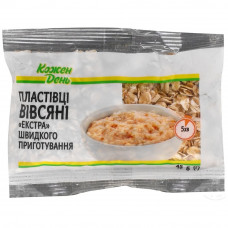 Пластівці вівсяні екстра швидкого приготування 500 г