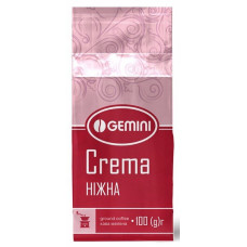 Кава мелена Crema натуральна смажена Gemini 100 гр