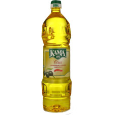 Олія соняшниково-оливкова Кама рафінована 900г