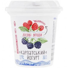 Йогурт лісові ягоди 2,2% Галичина 260г