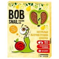 Цукерки натуральні яблучно-грушеві Bob Snail 120 гр