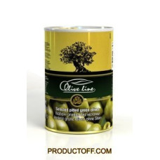 Оливки Olive Line добірні з кісточкою 420г